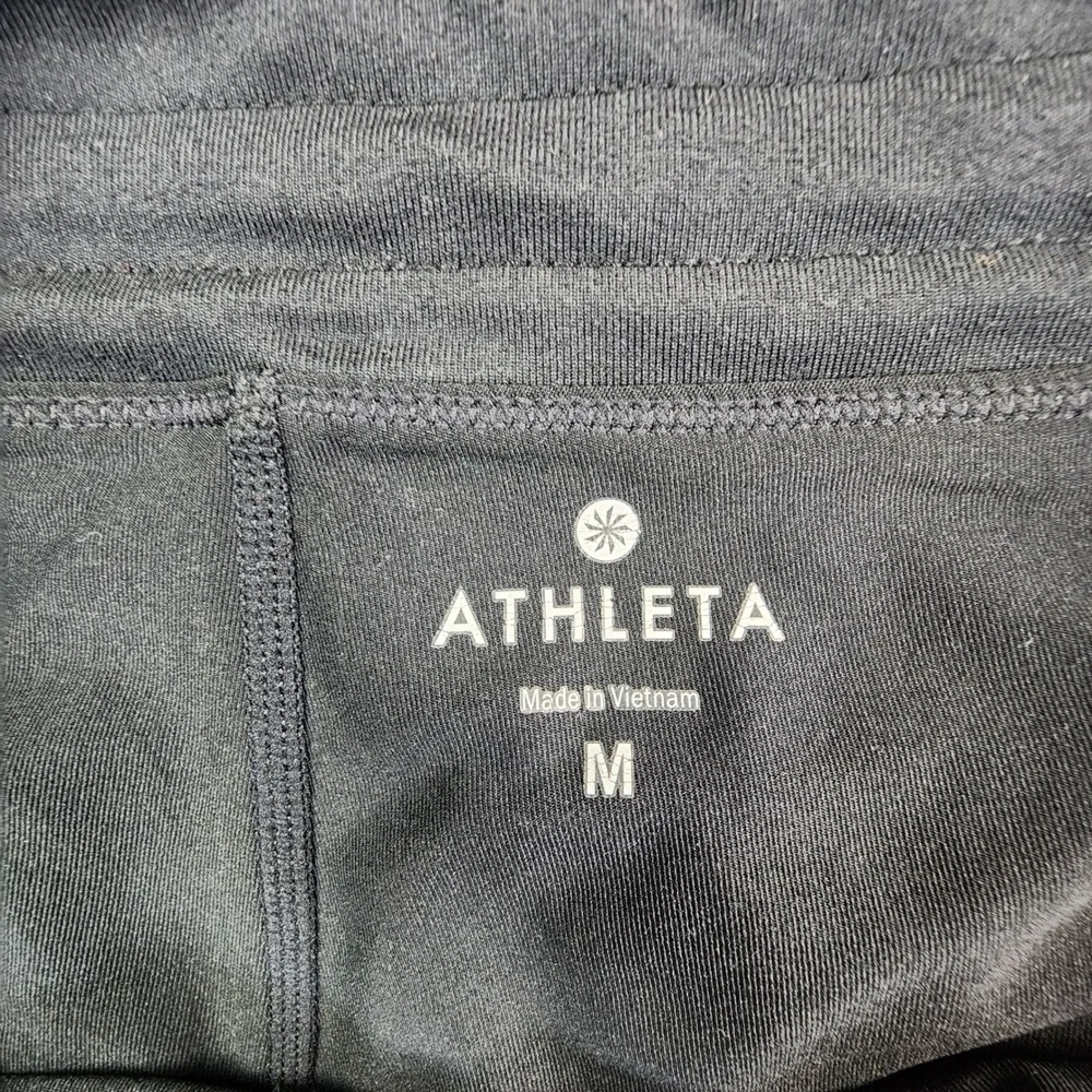 Athleta Black Active Skort Women Medium Athletic Tennis Golf Running Gym Skirt - Picture 6 of 12